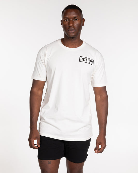 The Core Oversized Tee - Off White