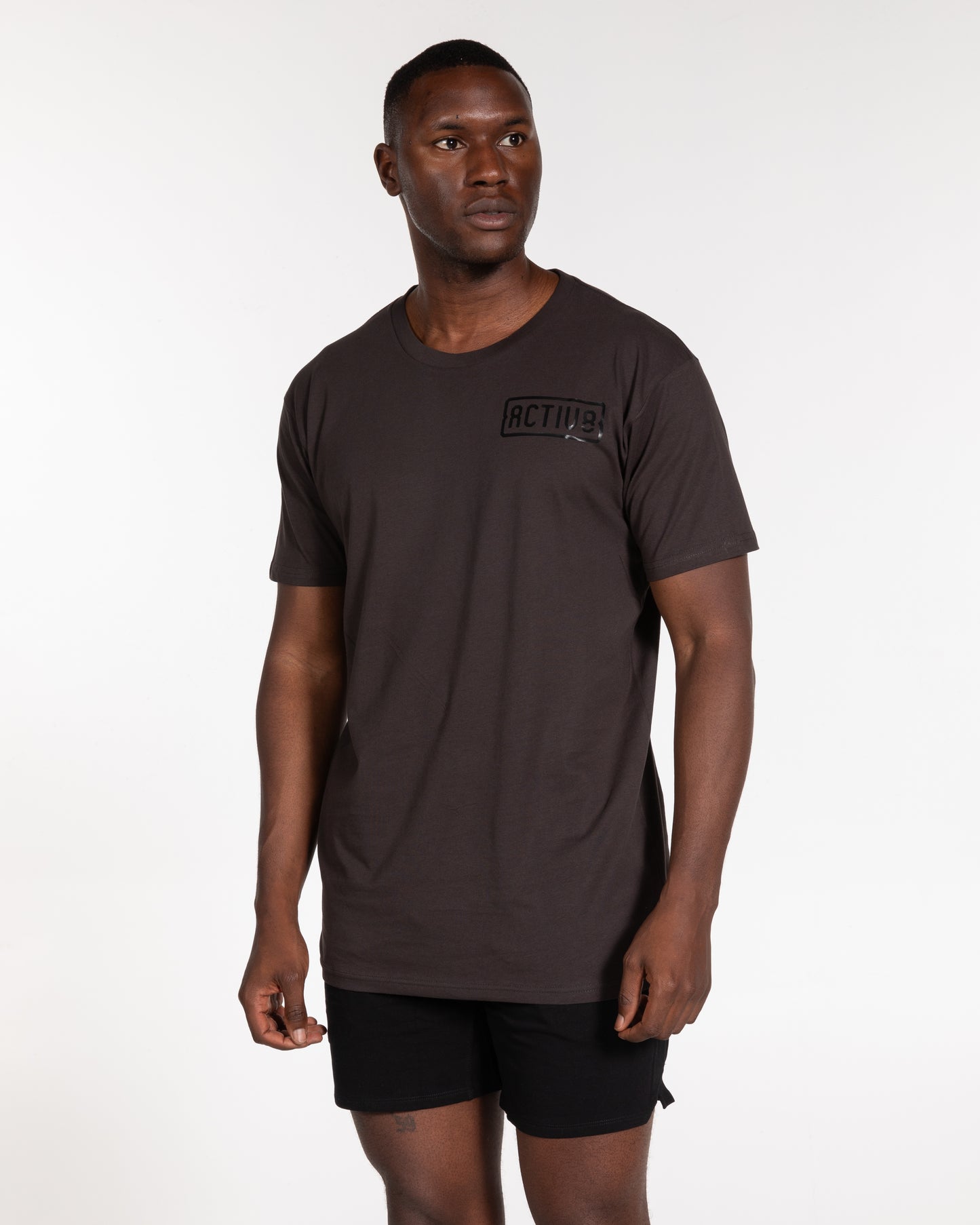The Core Oversized Tee - Charcoal