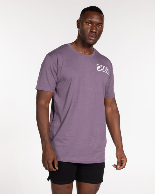 The Core Oversized Tee - Mauve