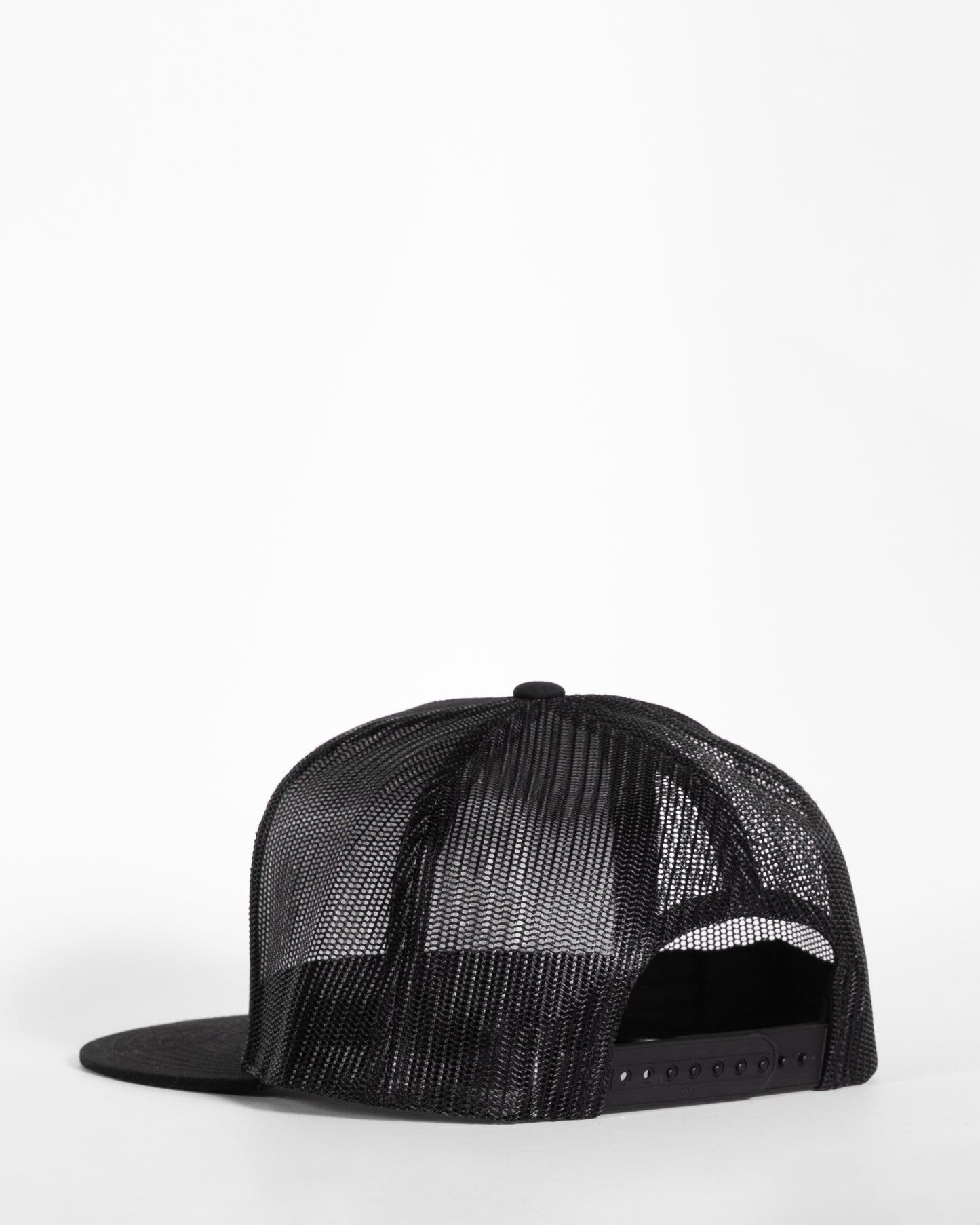 Black Flat Brim Hat - Activ8 Logo