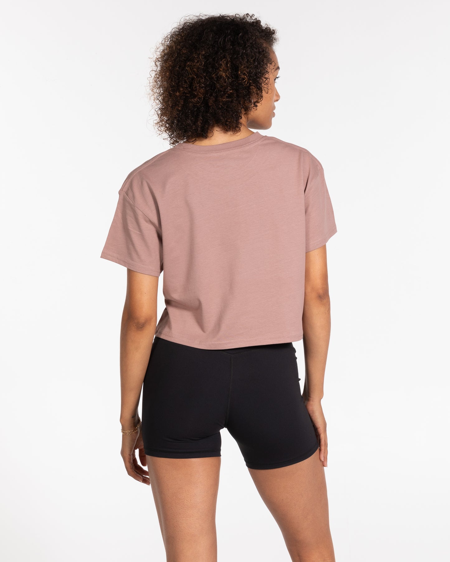 The Core Crop Tee - Clay