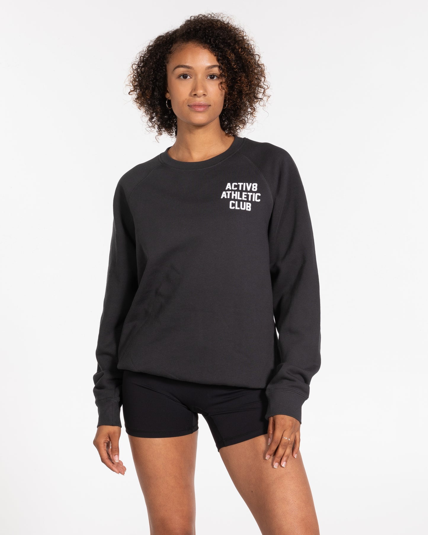Athletic Club Crewneck - Charcoal