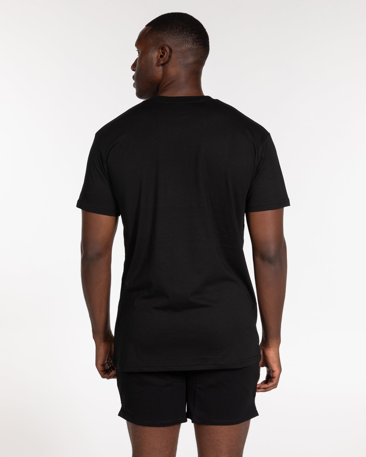 The Logo Oversized Tee - Black/Orange